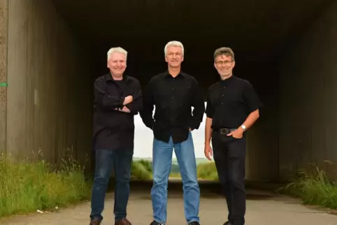 In den vergangenen beiden Corona-Jahren hatte das Trio praktisch keine Auftritte. Von links: Christof Heringer, Uli Gessner, Mat