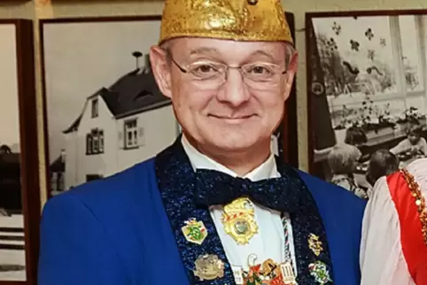 Vollblut-Fasnachter und souveräner Sitzungspräsident: Matthias Roßbach vom Alsenzer Carneval Verein. 