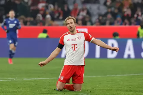 Traf auch beim 3:0 des FC Bayern gegen Hoffenheim: Harry Kane.