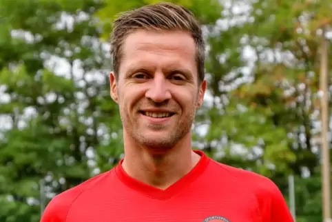 Cheftrainer beim SV Steinwenden: Daniel Meisenheimer. 