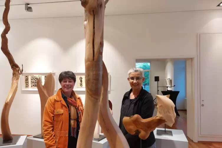 Machen seit mehr als 20 Jahren gemeinsam Kunst: Barbara Guthy (links) und Soana Schüler. 