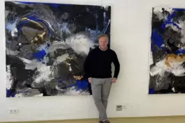 Heimspiel für Ralph Gelbert: Der Künstler zeigt in Mußbach Werke der letzten zwei, drei Jahre, darunter – noch ganz frisch – „Po