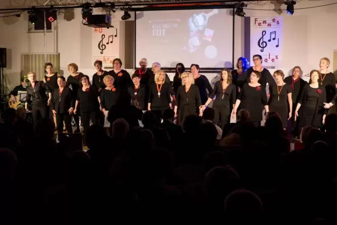 Konzert des Frauenchors Femmes Vocales im Bürgerhaus Quirnbach 2019.