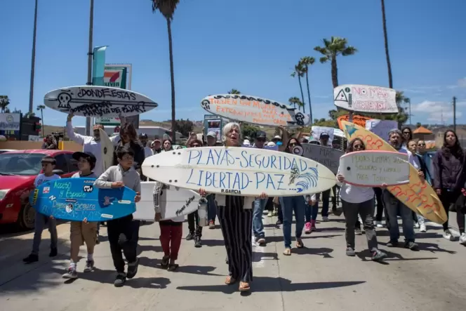 Drei Surfer in Mexiko vermisst - Proteste