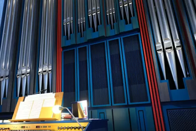 Die Rieger-Orgel kam bei dem Konzert sehr schön zur Geltung.