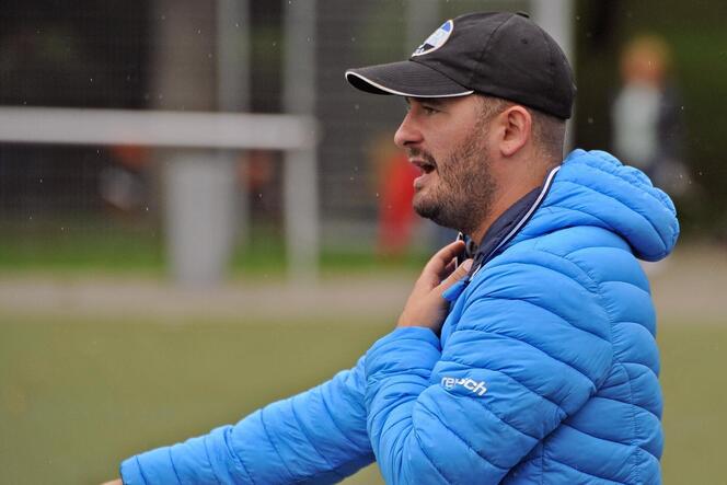 VfR-Trainer Matteo Randazzo wechselt nach der Saison als Spieler nach Bobenheim-Roxheim.