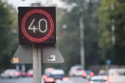 Ein solches Schild stand an der betreffenden Stelle der A 620 nicht.