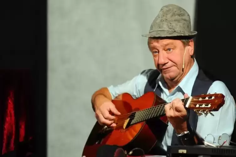 Detlev Schönauer bei einem seiner früheren Auftritte in Hinzweiler. 