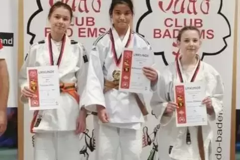 Tamina Neu sichert sich Platz zwei und vertritt als einzige weibliche Judoka das HHG und den JSV Kaiserslautern. 