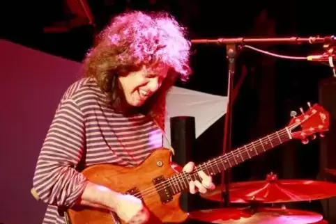 Begeisterte 2014 in der Kammgarn: US-Gitarrenstar Pat Metheny.