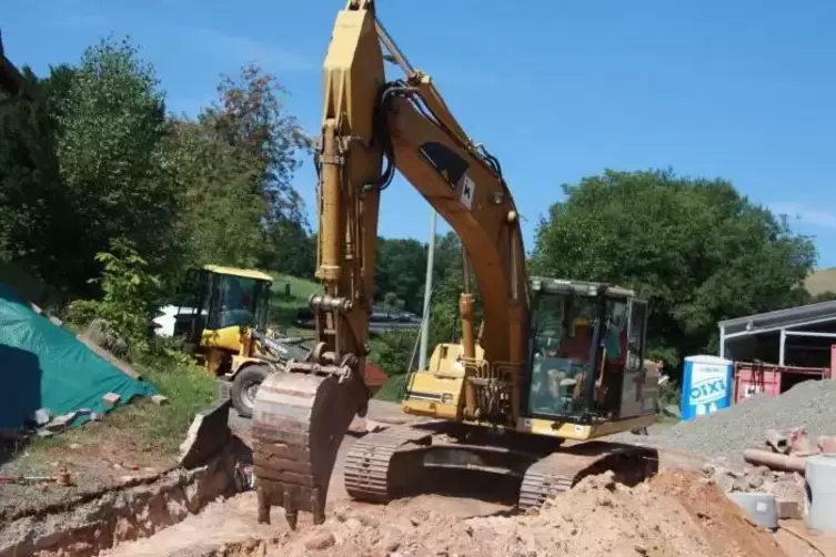 Der Ausbau der Hofstattstraße – hier ein Foto vom August 2018 – wurde mit den wiederkehrenden Beiträgen bezahlt. 