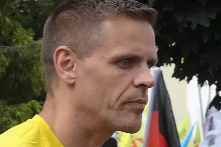 Marco Kurz, Initiator des „Frauenbündnis Kandel“ und Organisator zahlreicher Demonstrationen vor allem in Kandel.