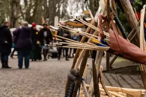 Der Mittelaltermarkt in Mannheim zog oft mehr als 10.000 Besucher an.