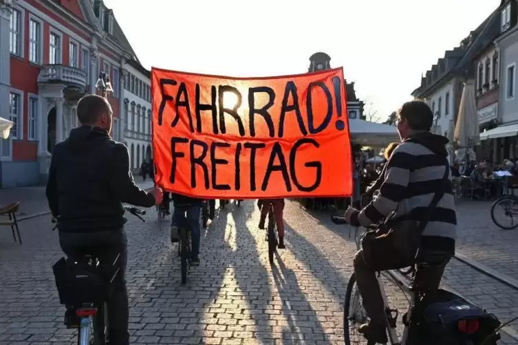 Am 20. März geht es wieder los: Fahrradfreitag in Speyer.