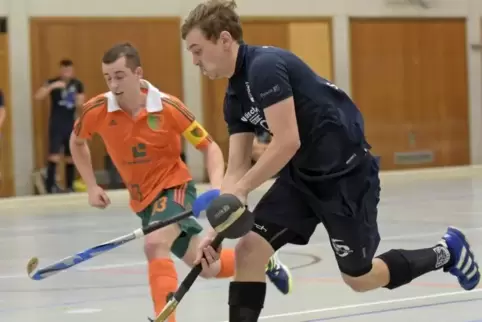 Leo Schnotale (vorne) war ein wichtiger Spieler für den TFC Ludwigshafen in dieser Hallenrunde. 