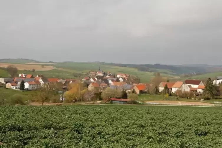 Heute ein friedliches Fleckchen: die 150-Seelen-Gemeinde Dörrmoschel, am westlichen Rand des Kreises gelegen. Von hier aus haben