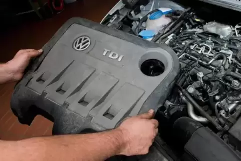 VW-Dieselmotor vom Typ EA 189.