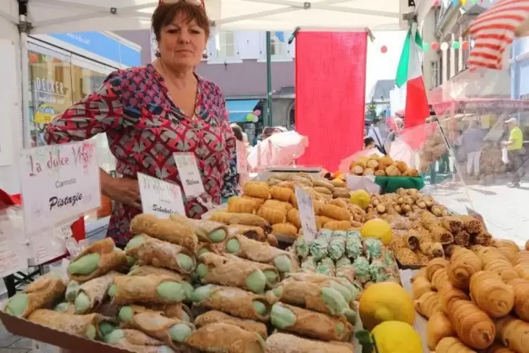 Dieses Jahr werden keine italienischen Spezialitäten in der Fußgängerzone angeboten. 