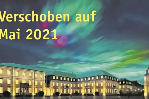 Die Polarlicht-Installation über Zweibrücken zur Eröffnung des Kultursommers Rheinland-Pfalz findet nun am ersten oder am zweite