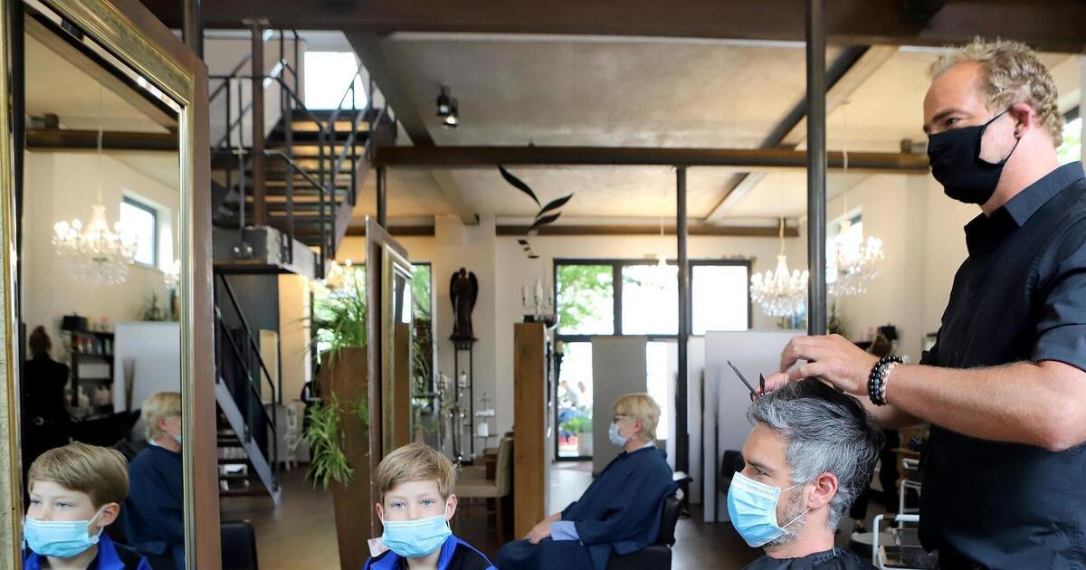 Grosser Andrang Friseursalons Wieder Offen Ein Besuch Bei Der Frisor Landau Die Rheinpfalz