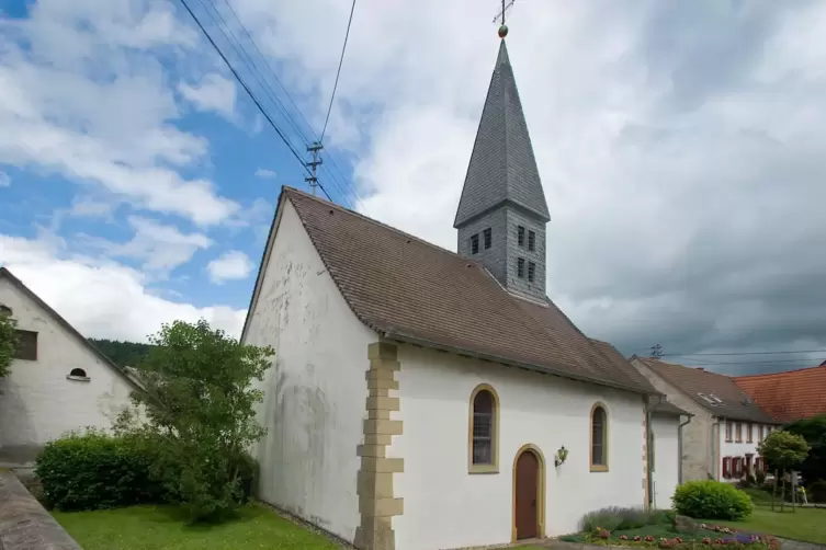 Die evangelische Kirche im St. Julianer Ortsteil Gumbsweiler. 