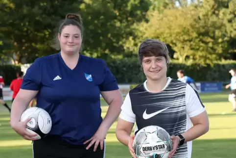 Haben die neue Mannschaft im Griff: Caroline Müller (links) und Melanie Mattern.