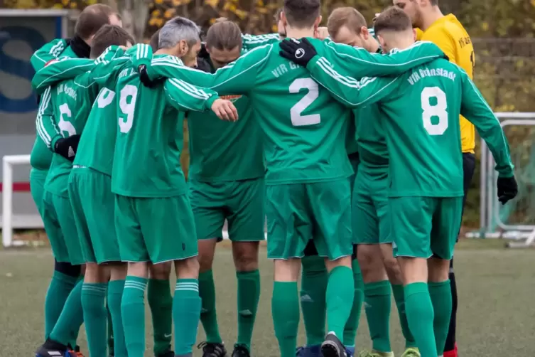 Hätten in die B-Klasse aufsteigen können: die Fußballer des VfR Grünstadt III.