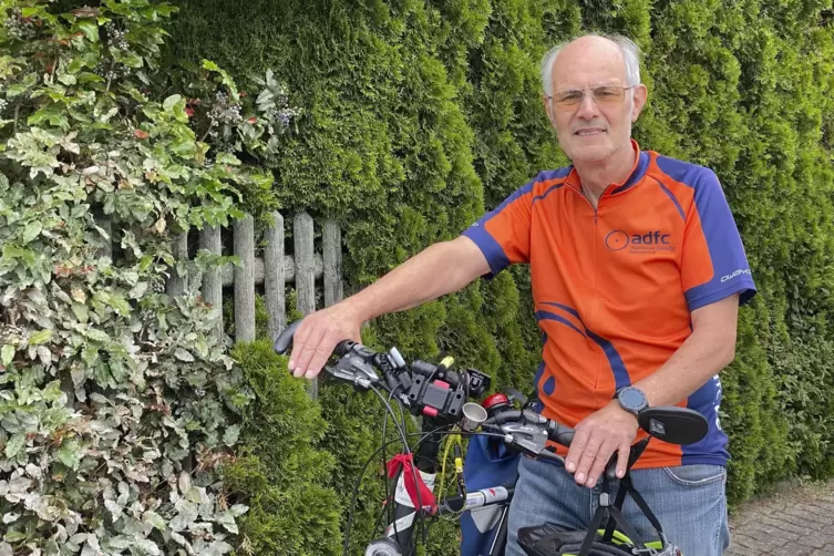 Findet, dass das Umland um Kaiserslautern ein Paradies für Radfahrer ist: Bernd Köppe.