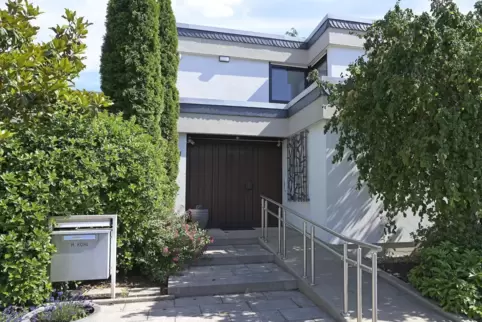 „Schlichte architektonische Gestaltung“: das Haus im Ludwigshafener Stadtteil Oggersheim.
