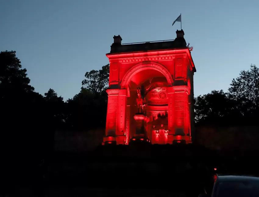 Das Friedensdenkmal in Edenkoben.