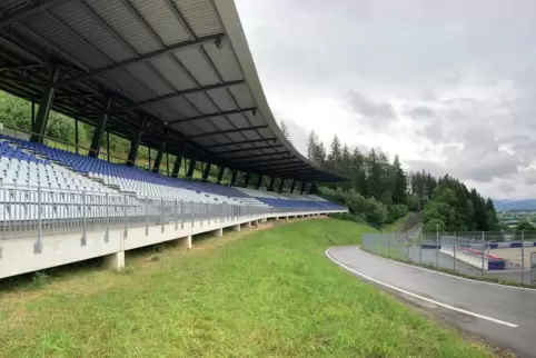 Viel voller wird’s auf den Tribünen am Red-Bull-Ring in Spielberg am Wochenende nicht werden ...