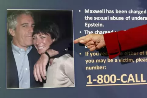 Geschäftspartner und vorübergehend auch ein Paar: Jeffrey Epstein und Ghislaine Maxwell. 