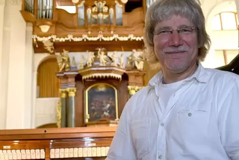 Zwischen Barock und französischer Orgelromantik unterwegs: Bezirkskantor Martin Reitzig.