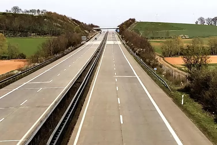 Die A 63 wird zwischen Göllheim und Kirchheimbolanden in den nächsten Monaten ausgebaut.