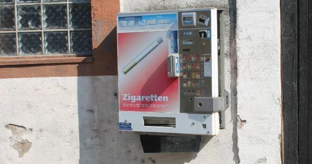 In app nähe zigarettenautomat der Zigarettenautomat finden