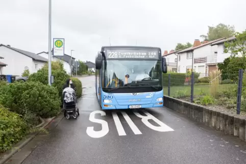 Seit mehr als einem halben Jahr ist die Buslinie 228 in Betrieb, die das Wohngebiet in den Fuchslöchern bedient. 