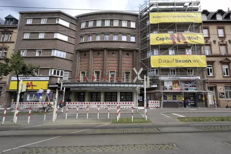 Schauplatz des zweiten Konzerts von „Modern Times“: das Capitol in Mannheim. 