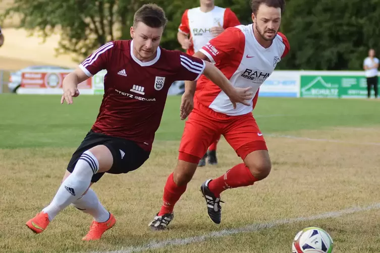 Spielertrainer Sajoscha Basalyk (rechts). 