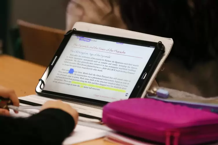 Insgesamt 938 iPads kommen demnächst in die kreiseigenen Schulen. 