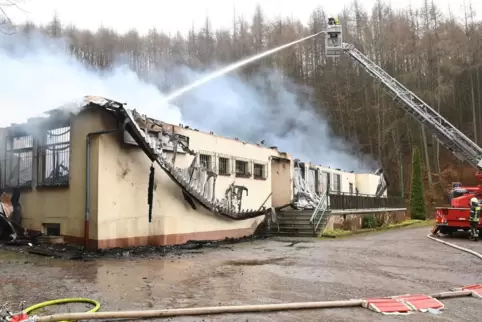 Im März 2018 war das Schießsportzentrum bis auf die Grundmauern niedergebrannt. 