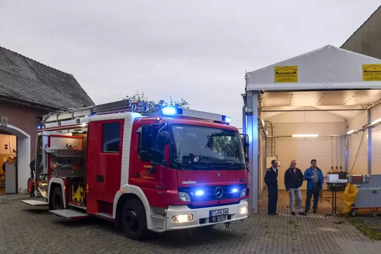 Gebraucht in Koblenz gekauft: das Löschfahrzeug.