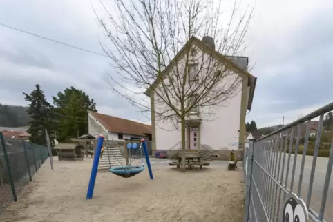 Der Kindergarten in Matzenbach wird zurzeit saniert. 