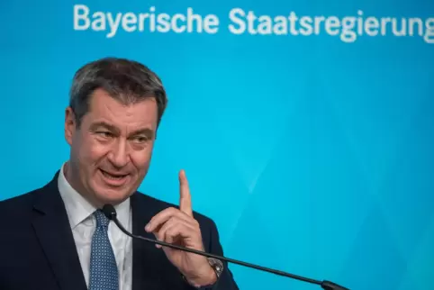 Bayerns Ministerpräsident Markus Söder (CSU) fordert eine Verschärfung der Corona-Maßnahmen.
