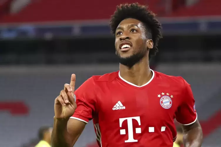 Traf zweimal gegen Atlético: Kingsley Coman.