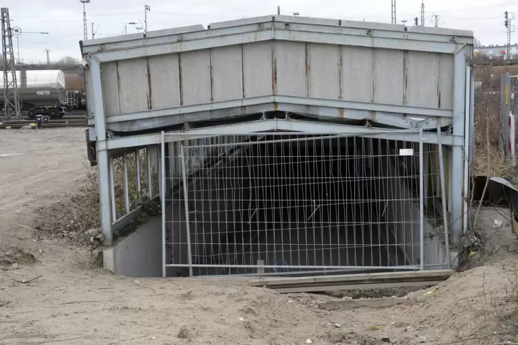 Seit Jahren ein Politikum: der gesperrte Posttunnel.