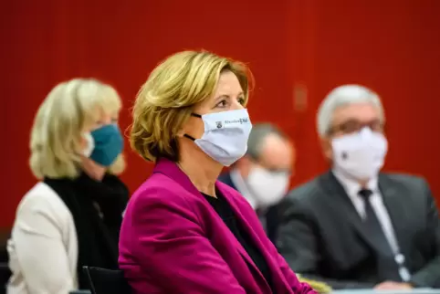 Maskenpflicht auch im Landtag: Ministerpräsidentin Malu Dreyer.