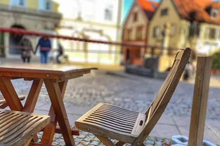 Restaurants müssen seit Montag geschlossen bleiben. 