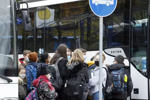 Ein Wechsel zwischen Präsenz- und Heimunterricht könnte auch die Situation in den Schulbussen entspannen, meint Marcus Klein. 