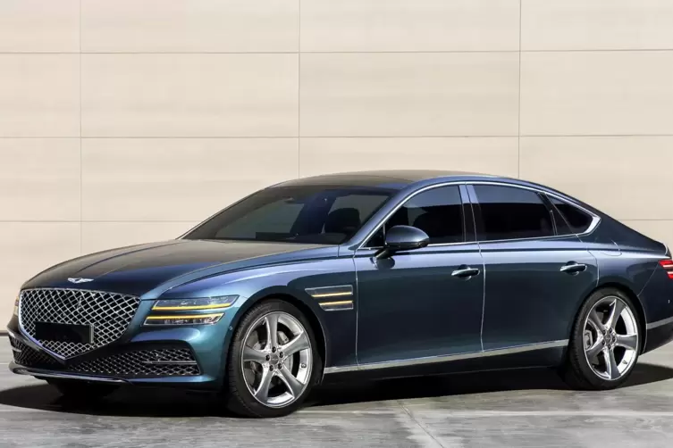 Im Bentley-Stil: die Luxuslimousine Genesis G80. 