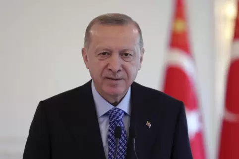 Recep Tayyip Erdogan übte erneut scharfe Kritik an Frankreichs Staatschef Emmanuel Macron.